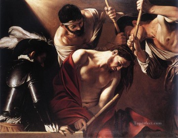 Caravaggio Painting - The Crowning with Thorns1 Caravaggio